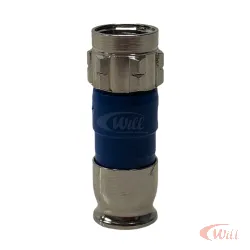 Conector F RG06 Compressão Importado