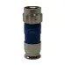 Conector F RG06 Compressão Importado Conector F RG06 Compressão Importado