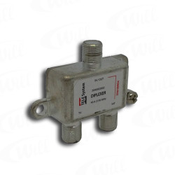 Diplexer VHF UHF + Satelite Telesystem