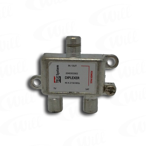 Diplexer VHF UHF + Satelite Telesystem
