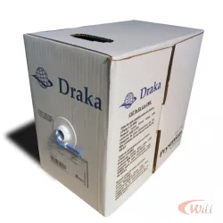 Cabo Lan Utp Cat.5e Azul 305 Metros Draka