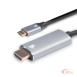 Cabo Adaptador USB C Para Hdmi 1,8 Metro 4k 60hz