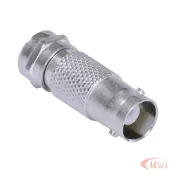 Adaptador Plug F para Bnc Femea Sv19