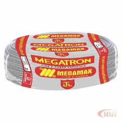 Cabo Flexivel 750V 1,5mm Preto 100 Metros Megatron