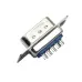 Conector Db9 Solda Fio Macho Azul Conector Db9 Solda Fio Macho Azul