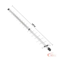 Antena Digital UHF 38 Elementos PROHD-1300 Caixa Proeletronic