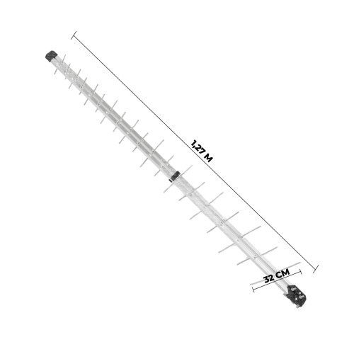 Antena Digital UHF 38 Elementos PROHD-1300 Caixa Proeletronic Antena Digital UHF 38 Elementos PROHD-1300 Caixa Proeletronic