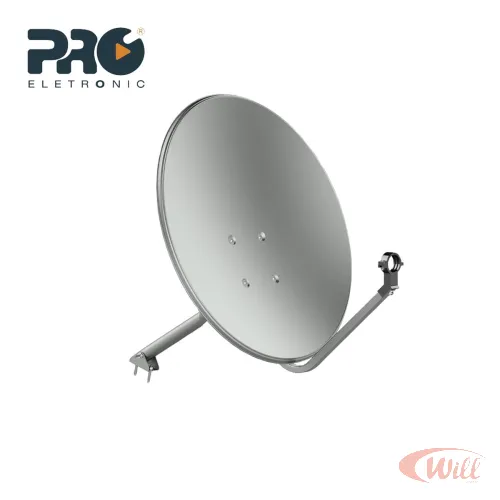 Antena Banda KU 60CM Offset Pqku-6037 Proeletronic Antena Banda KU 60CM Offset Pqku-6037 Proeletronic