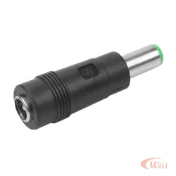 Adaptador P4 2.1 x 5.5mm Femea para 3.6 x 5.5mm Macho