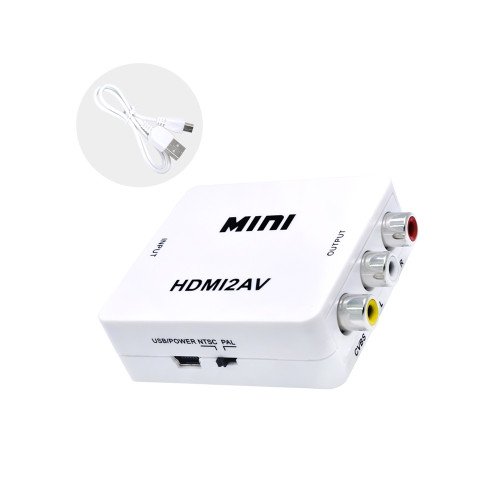 Conversor Hdmi para AV Mxt Conversor Hdmi para AV Mxt