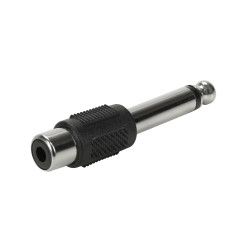 Adaptador Plug P10 para Rca Femea Mono