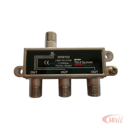 Divisor de Sinal 3 Saidas Baixa Telesystem