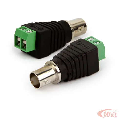 Adaptador Borne x Plug Bnc Femea Mxt Adaptador Borne x Plug Bnc Femea Mxt