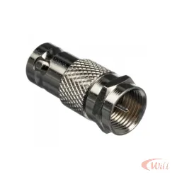 Adaptador Plug F para Bnc Femea