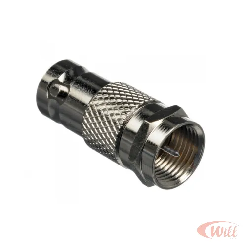 Adaptador Plug F para Bnc Femea