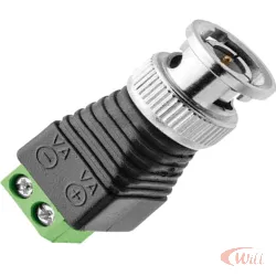 Adaptador Borne x Plug Bnc Macho Mxt