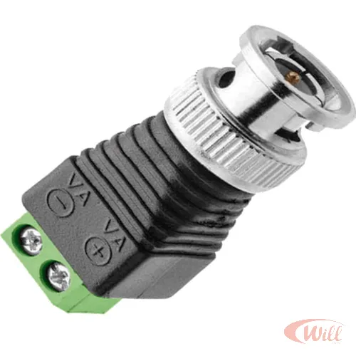 Adaptador Borne x Plug Bnc Macho Mxt Adaptador Borne x Plug Bnc Macho Mxt