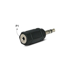Adaptador Plug P2 para P1 Estereo