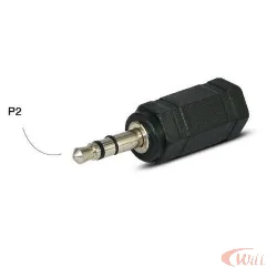 Adaptador Plug P2 para P1 Estereo
