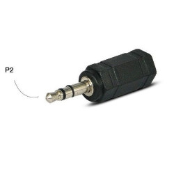 Adaptador Plug P2 para P1 Estereo