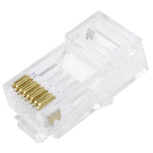 Plug Modular Rj45 8x8 Cat6 5+ Plug Modular Rj45 8x8 Cat6 5+