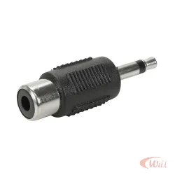 Adaptador Plug P2 Mono para Jack Rca