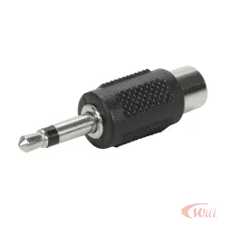 Adaptador Plug P2 Mono para Jack Rca