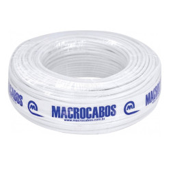 Cabo Coaxial RG06 60% 100 Metros Macrocabos