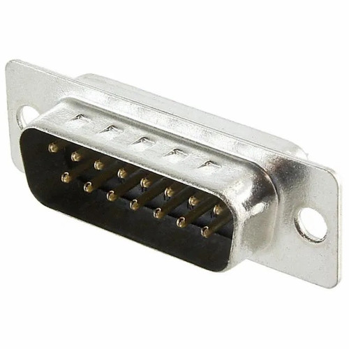 Conector Db15 180 Graus Solda Fio Macho Conector Db15 180 Graus Solda Fio Macho