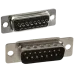 Conector Db15 180 Graus Solda Fio Macho