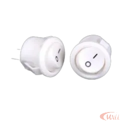 Chave Power ON/OFF KCD1-106 6A 250V Branco