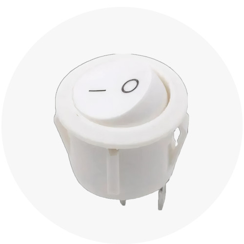 Chave Power ON/OFF KCD1-106 6A 250V Branco Chave Power ON/OFF KCD1-106 6A 250V Branco