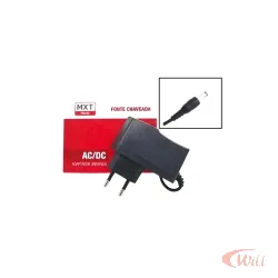 Fonte Bivolt 12v 1A Fx 0,7a Mxt