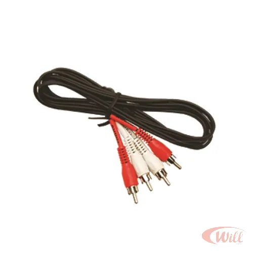 Cabo 2 Rca + 2 Rca 1,5 Metro Conectech Cabo 2 Rca + 2 Rca 1,5 Metro Conectech