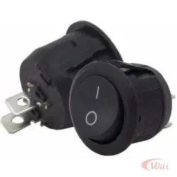 Chave Power ON/OFF KCD1-106 6A 250V Preto