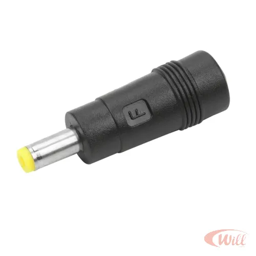 Adaptador P4 2.1 x 5.5mm Femea p 1.7 x 4.8mm Macho Adaptador P4 2.1 x 5.5mm Femea p 1.7 x 4.8mm Macho