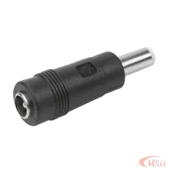 Adaptador P4 2.1 x 5.5mm Femea p 2.5 x 5.5mm Macho