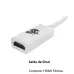 Conversor Mini Displayport Para Hdmi 15 CM Pix