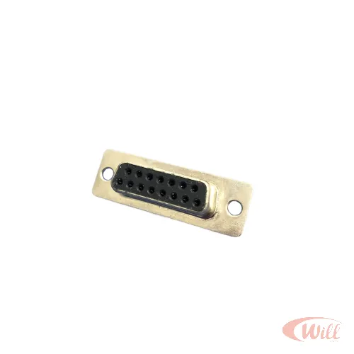 Conector Db15 180Graus Solda Fio Femea