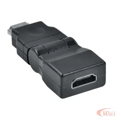 Adaptador Hdmi F x Hdmi M 360 Graus AHHF-A360