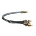 Cabo Y 2 Rca Macho x 1 Rca Femea 25 cm Mxt Cabo Y 2 Rca Macho x 1 Rca Femea 25 cm Mxt