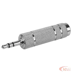 Adaptador P2 Estereo para J10 Estereo Niquel