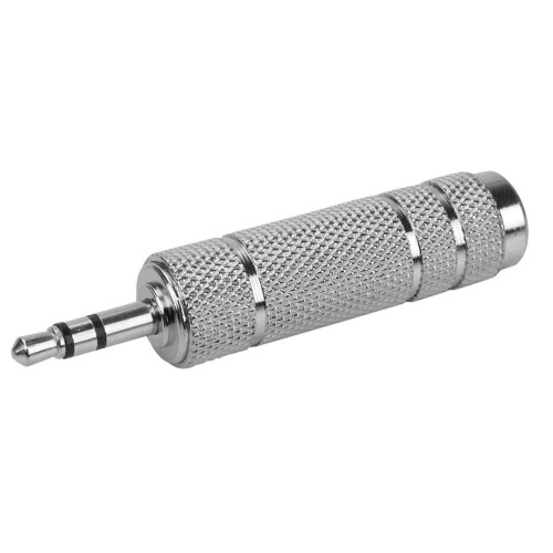 Adaptador P2 Estereo para J10 Estereo Niquel