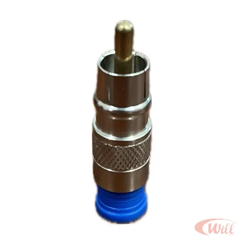 Conector Rca Compressao RG06 Proeletronic Conector Rca Compressao RG06 Proeletronic