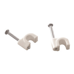 Fixa Fio Rg6 7mm Prego Aço ACFI0005 Proeletronic