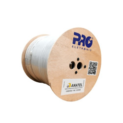 Cabo Coaxial RG06 60% 300 Metros Proeletronic