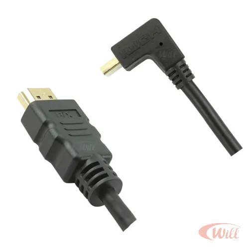 Cabo Hdmi 2 Metros Plug 90 Graus Chip Sce Cabo Hdmi 2 Metros Plug 90 Graus Chip Sce