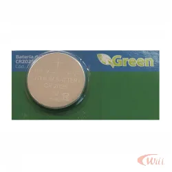 Bateria de Lítio CR2025 3v Manganes Green