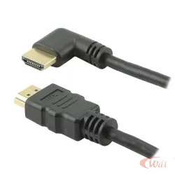 Cabo Hdmi 2 Metros Plug 90 Graus Pix