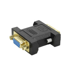 Adaptador DVI-D 24+5 Macho para Vga Femea Chip Sce